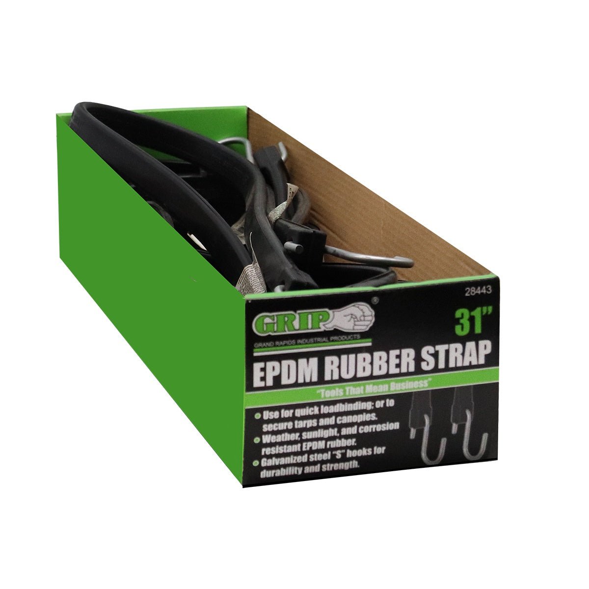 31" EPDM rubber tarp strap - Tool Town USA