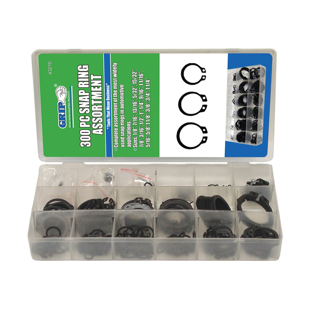 SNAP RING ASSORTMENT - Tool Town USA