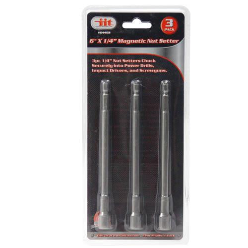 NUT DRIVER, 3PC 6" 1/4 - Tool Town USA