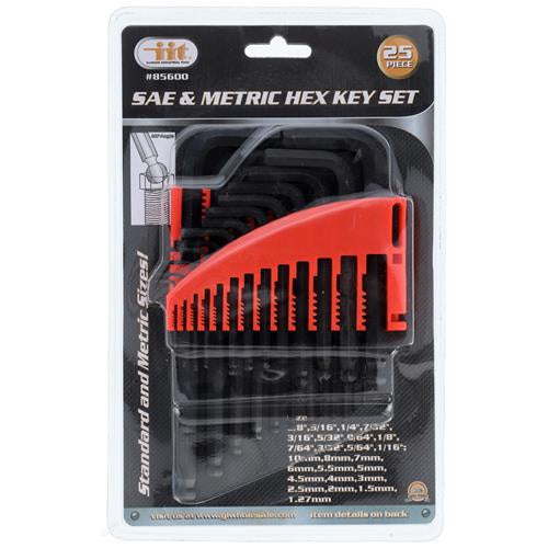 HEX KEY, 25PC BALL - Tool Town USA