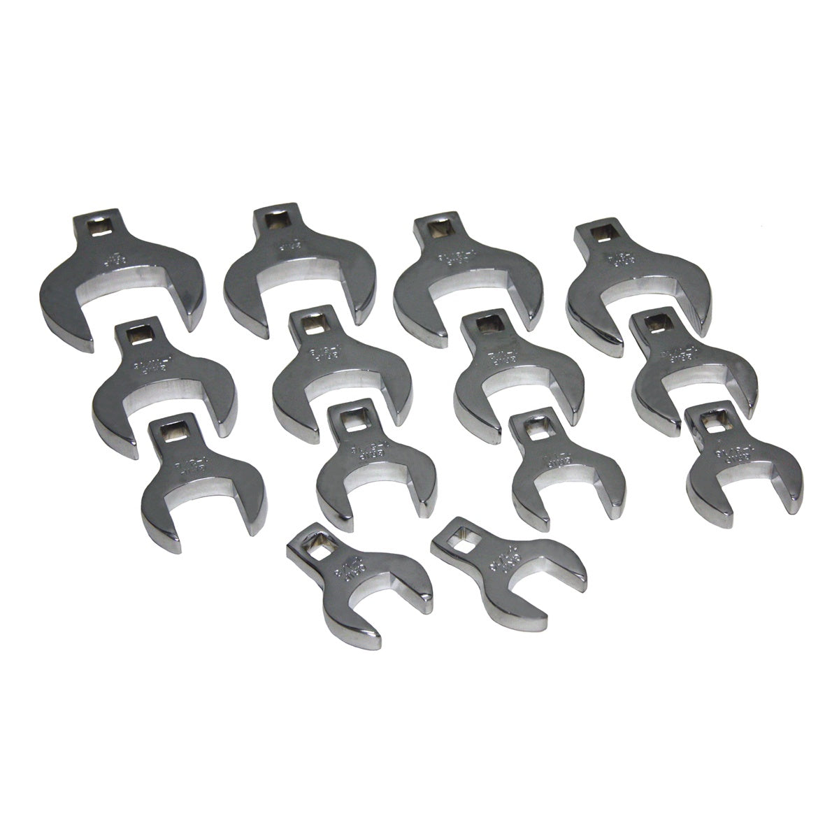 CROWFOOT, 14PC JUMBO 1/2" - Tool Town USA