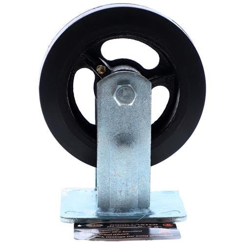 CASTER, 6" RIGID RUBBER - Tool Town USA