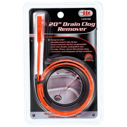 DRAIN CLEANER, 20" PLASTIC - Tool Town USA