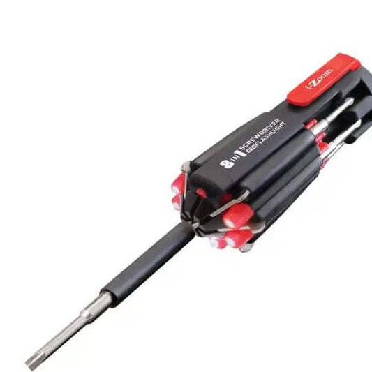 8 in 1 Screwdriver with Light - Tool Town USA