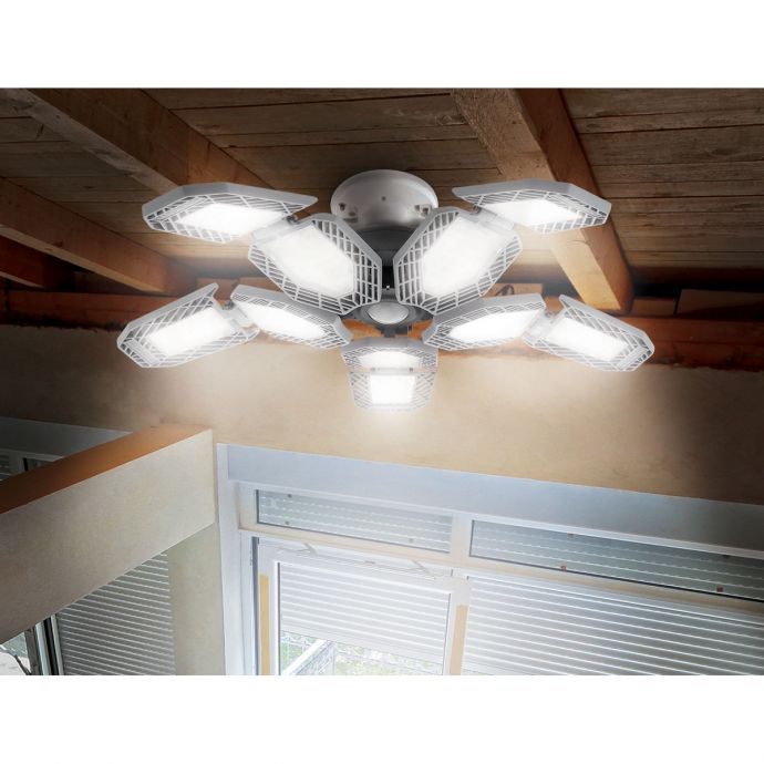 10K Flex Form Garage & Ceiling Light with Motion Sensor