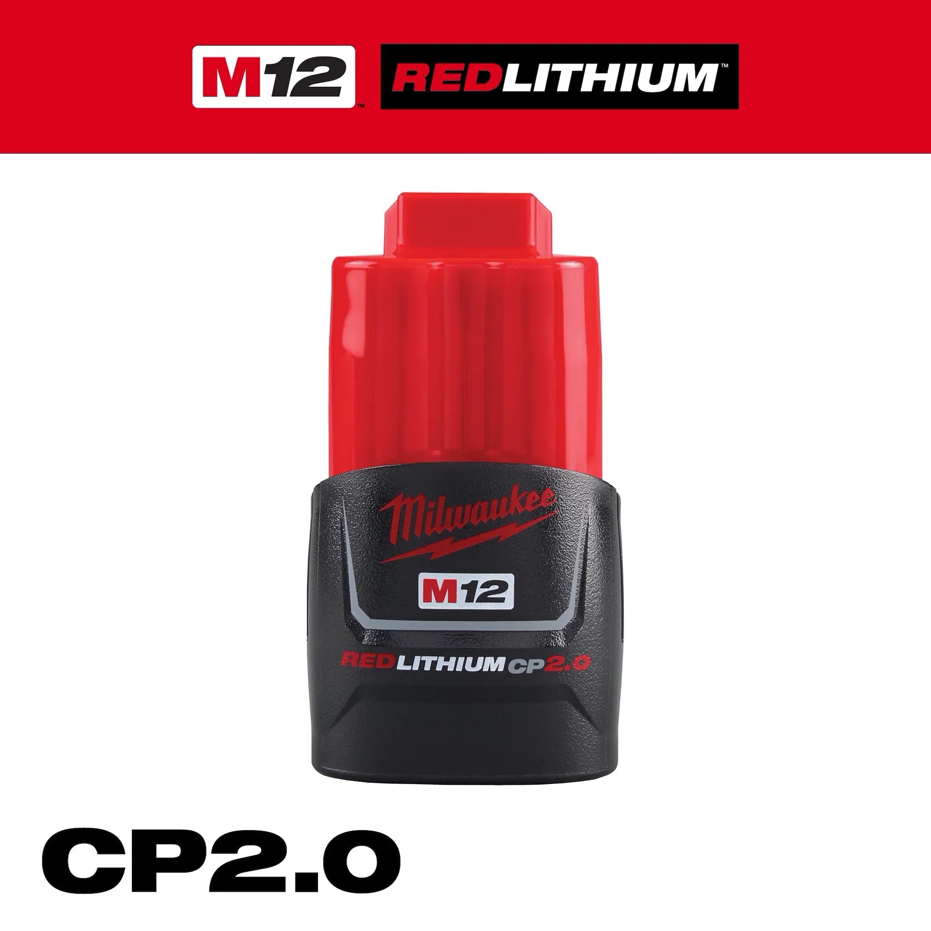 M12 12 - Volt Lithium - Ion 2.0 Ah Compact Battery Pack - 48 - 11 - 2420 - Tool Town USA