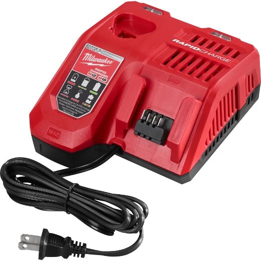 M12 and M18 12 - Volt/18 - Volt Lithium - Ion Multi - Voltage Rapid Battery Charger - 48 - 59 - 1808 - Tool Town USA