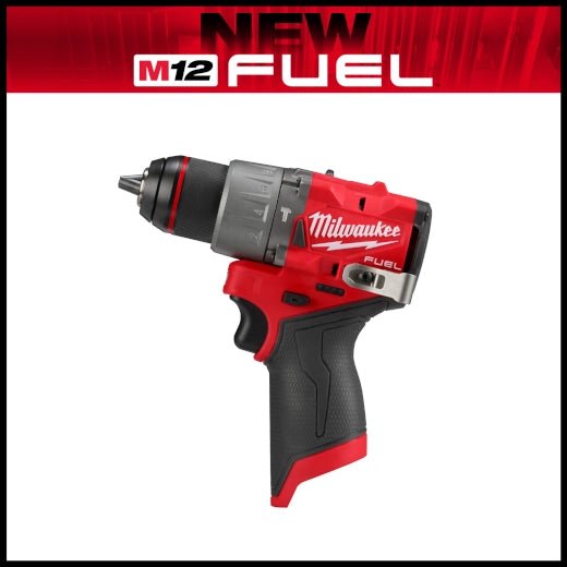 M12 FUEL 12V Lithium - Ion Brushless Cordless 1/2 in. Hammer Drill - 3404 - 20 - Tool Town USA