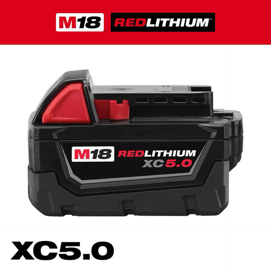 M18 18 - Volt 5.0 Ah Lithium - Ion XC Extended Capacity Battery Pack - 48 - 11 - 1850 - Tool Town USA