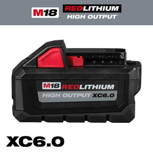 M18 18 - Volt Lithium - Ion High Output Battery Pack 6.0Ah - 48 - 11 - 1865 - Tool Town USA