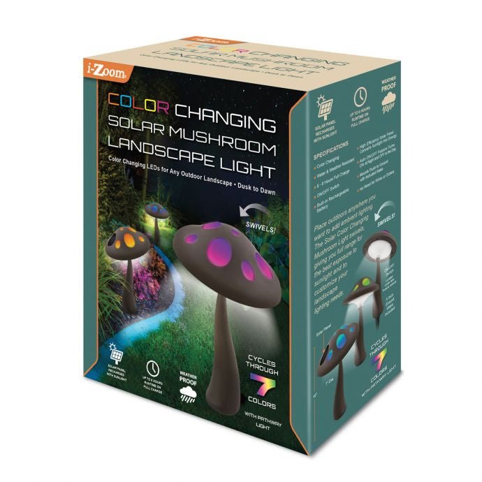SHROOM SOLAR PATH LIGHT - Tool Town USA