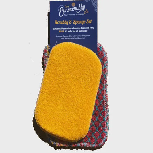 EUROSCRUBBY AND SPONGE SET