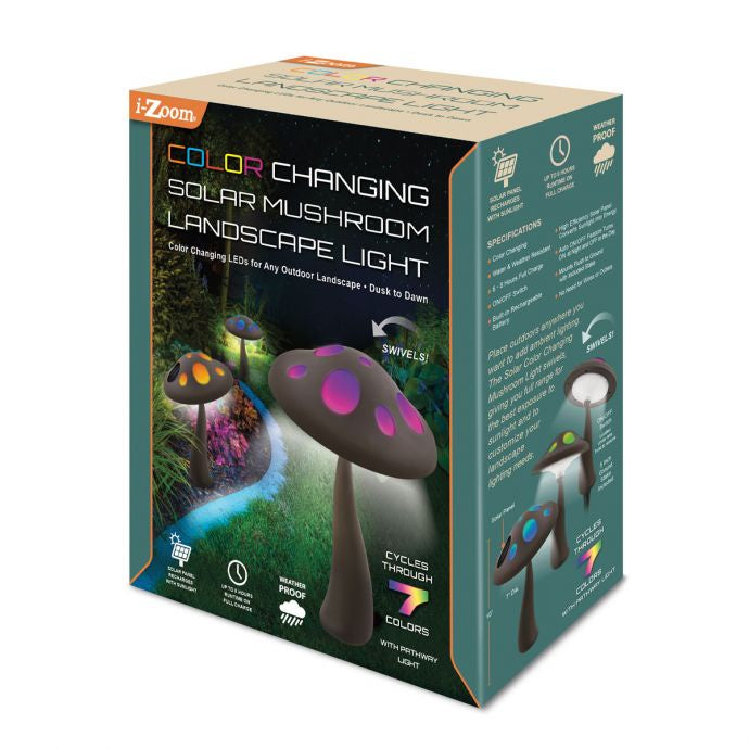 SHROOM SOLAR PATH LIGHT