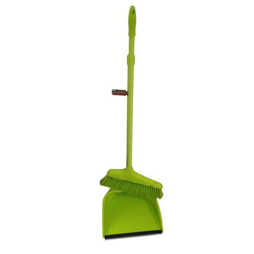 BROOM, DUST PAN METAL