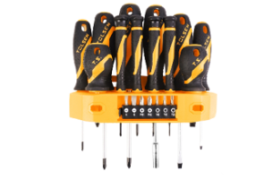 SCREWDRIVER SET 19PC W/ STAND