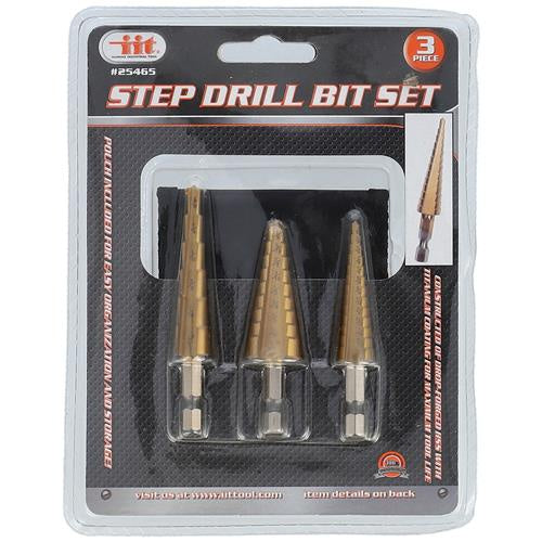 STEP BIT DRILL SET