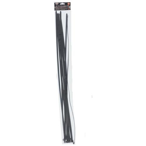 CABLE TIES, 32" BLK 10PC