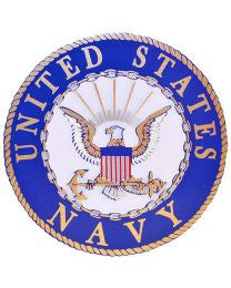 MAGNET, NAVY LOGO