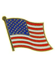 PIN - USA FLAG, WAVY