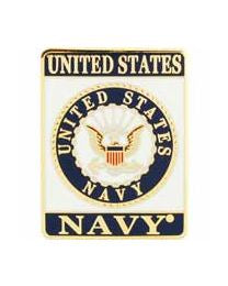 PIN - USN LOGO, RECTANGLE