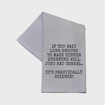 TEA TOWEL: IT'S PRACTICALLY SCIENCE