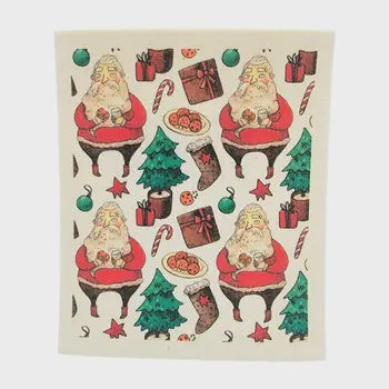 SWEDISH DISH CLOTH, MILK AND COOKIES