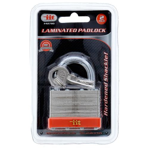 PADLOCK, 2" LAMINATED