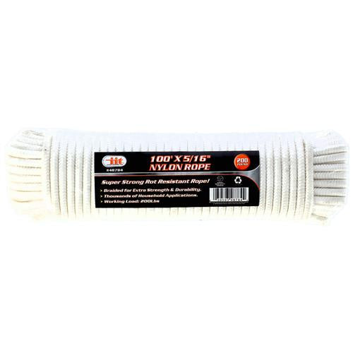 ROPE, 100'X1/4" NYLON