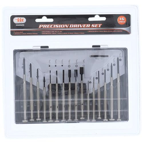 SCREWDRIVER, 16PC PRECISION