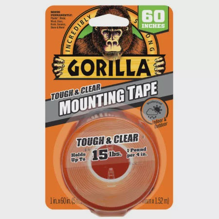 GORILLA TAPE, MOUNTING