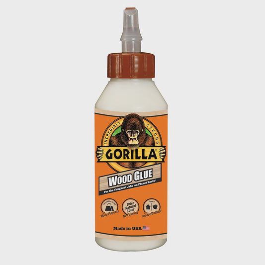 GORILLA GLUE, 8OZ WOOD GLUE