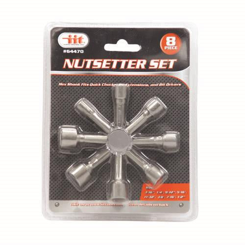 NUT SETTER SET, 8PC