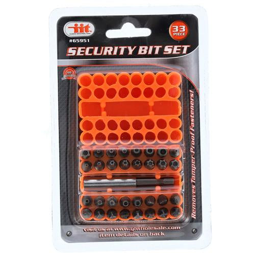 BIT SET, 33PC SECURITY