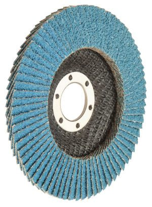 FLAP DISC, 4.5" 40G ZIRCONIA OXIDE