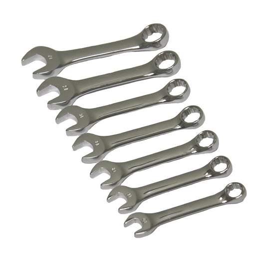 WRENCH, 7PC STUBBY SAE