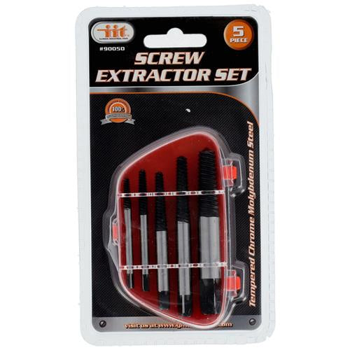 SCREW EXTRACTOR, 5PC