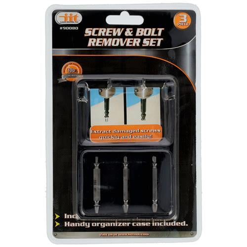 SCREW REMOVER, 3PC