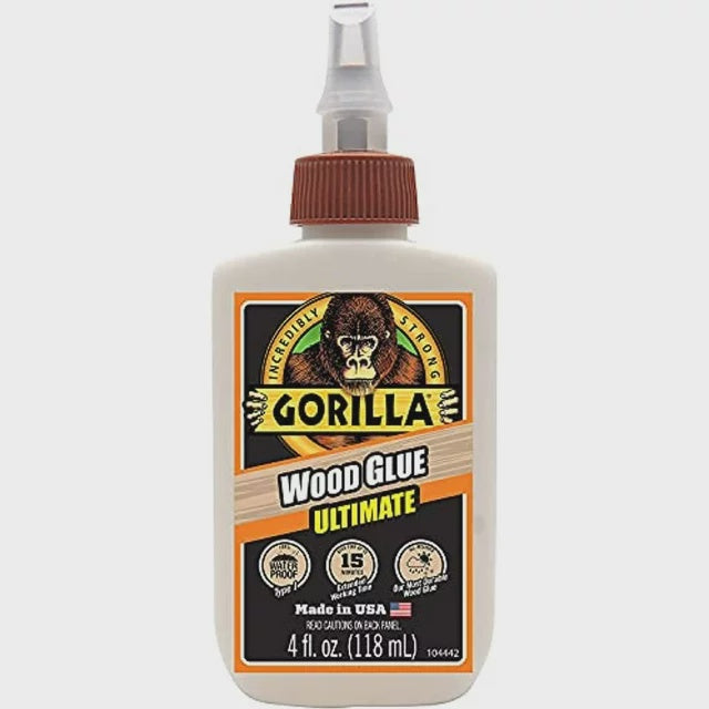 GORILLA WOOD GLUE 4OZ ULTIMATE