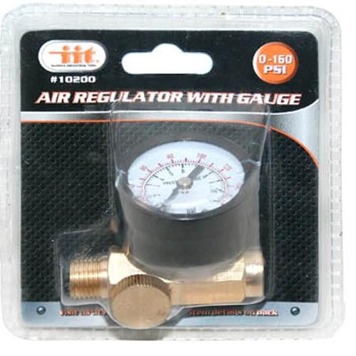 AIR REGULATOR, W/160 PSI GAUGE - Tool Town USA