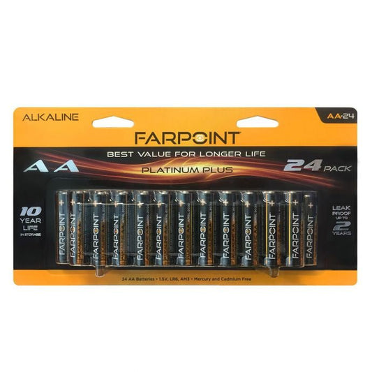 BATTERIES AA 24PK - Tool Town USA