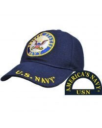 CAP - USN LOGO, RND - Tool Town USA