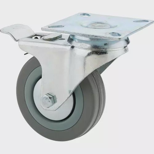 CASTER, 3" SWIVEL DBL LOCK - Tool Town USA
