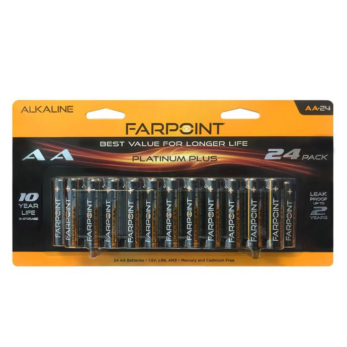 BATTERIES AA 24PK