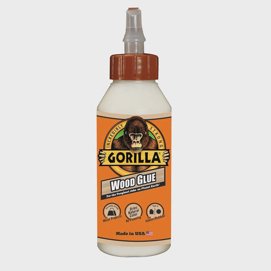 GORILLA GLUE, 8OZ WOOD GLUE - Tool Town USA