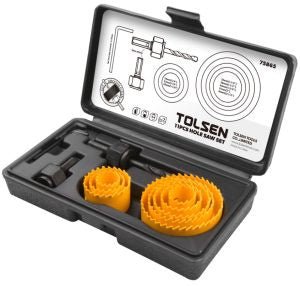 HOLE SAW, 11 PC KIT - Tool Town USA