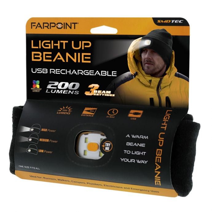 LIGHT, BEANIE - Tool Town USA