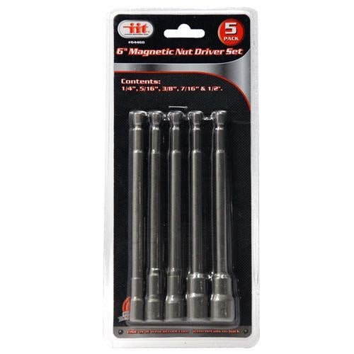 NUT DRIVER, 5PC 6" - Tool Town USA
