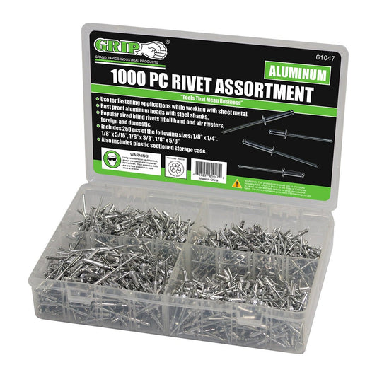 RIVET, 1000PC ASST. - Tool Town USA