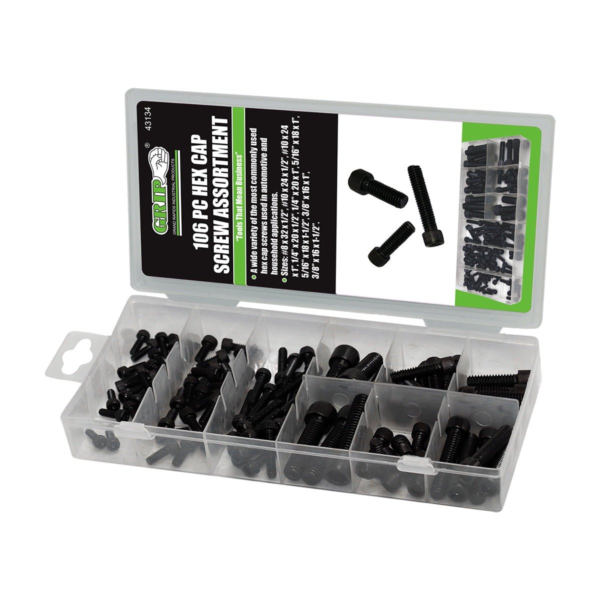 SCREW, HEX HEAD ASSORTMENT - Tool Town USA