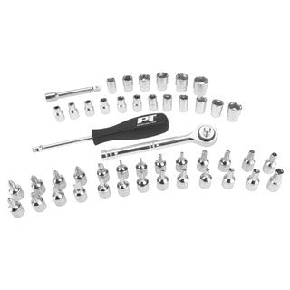 SOCKET SET, 1/4" 47 PC - Tool Town USA